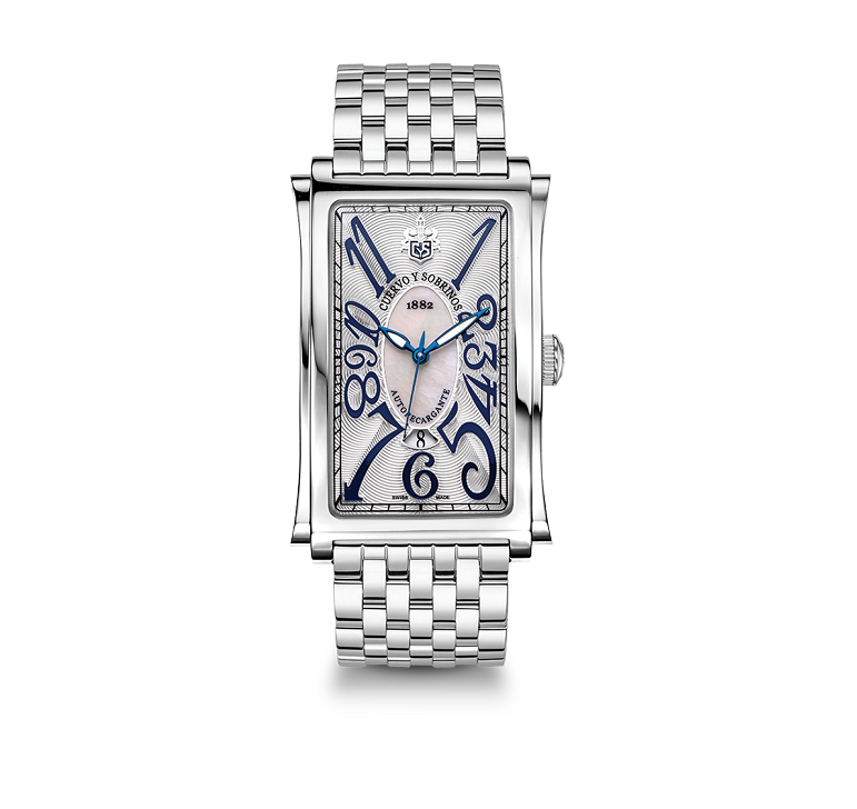 Cuervo y Sobrinos – Prominente Solo Tiempo 33,75x52mm (Ref. 1012B.1AM)