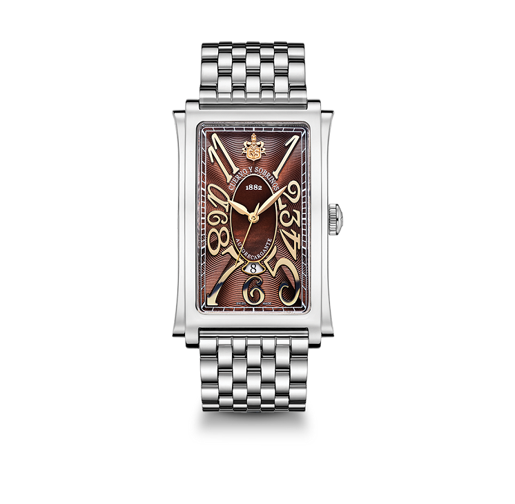 Cuervo y Sobrinos – Prominente Solo Tiempo 33,75x52mm (Ref. 1012B.1TM)