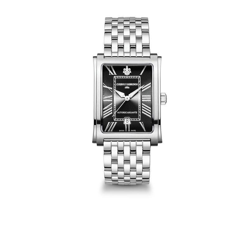 Cuervo y Sobrinos – Prominente Clàsico 32x43mm (Ref. 1015B.1RN)