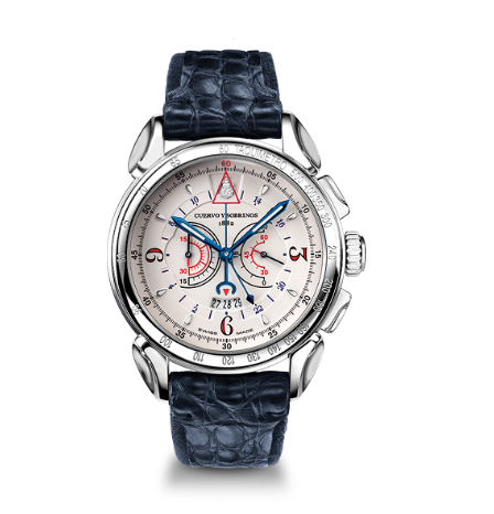 Cuervo y Sobrinos – Cronografo 44mm (Ref. 3201.1L)