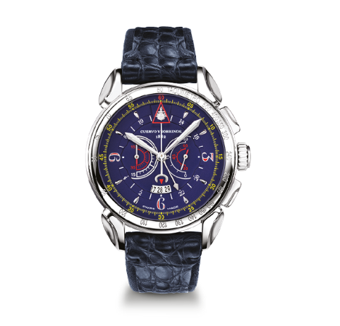 Cuervo y Sobrinos – Cronografo 44mm (Ref. 3201.1B)