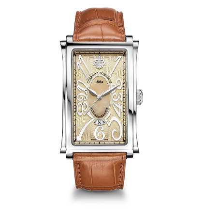Cuervo y Sobrinos – Prominente Solo Tiempo 33,75x52mm (Ref. 10.12.CHM)