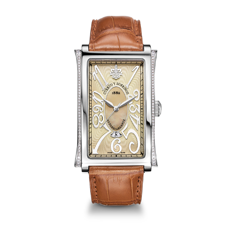 Cuervo y Sobrinos – Prominente Solo Tiempo Diamonds (Ref. 1012.CHM-G)