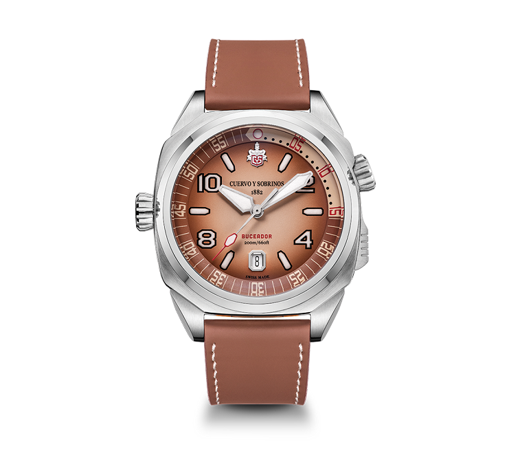 Cuervo y Sobrinos – Caribe 43mm (Ref. 2860.1AR)