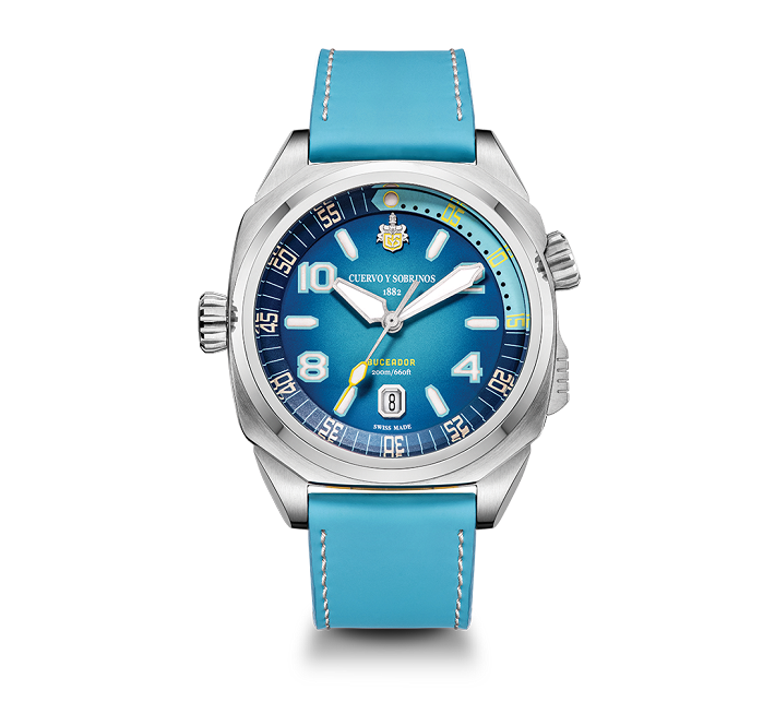 Cuervo y Sobrinos – Caribe 43mm (Ref. 2860.1AZ)
