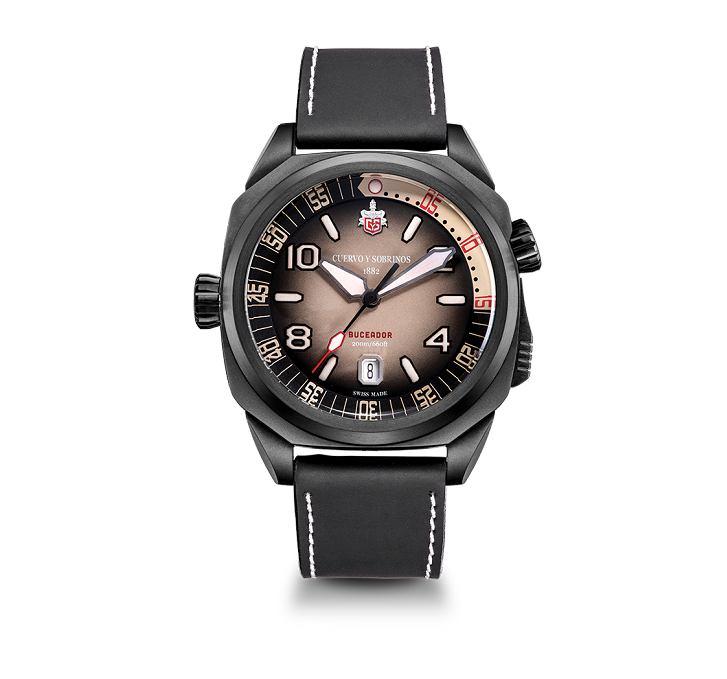 Cuervo y Sobrinos – Caribe 43mm (Ref. 2860.3N)