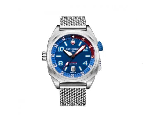 Cuervo y Sobrinos – Caribe 43mm (Ref. 2860B)