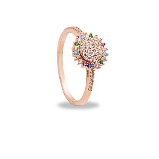 Anello Fiore Small Rose Gold