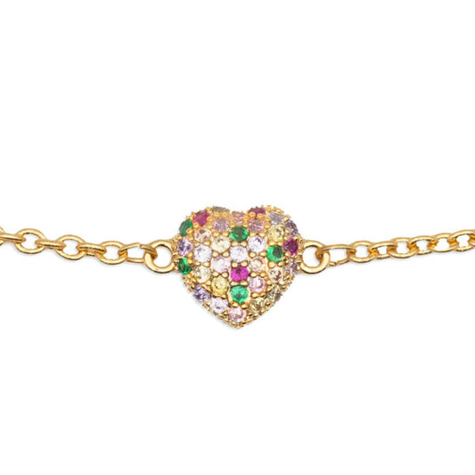 MultiJoy – Bracciale Cuore Oro Giallo