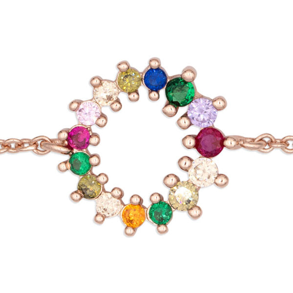 MultiJoy – Bracciale Fiore Oro Rosa