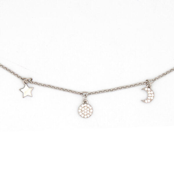 MultiJoy – Bracciale Luna e Stella Argentato