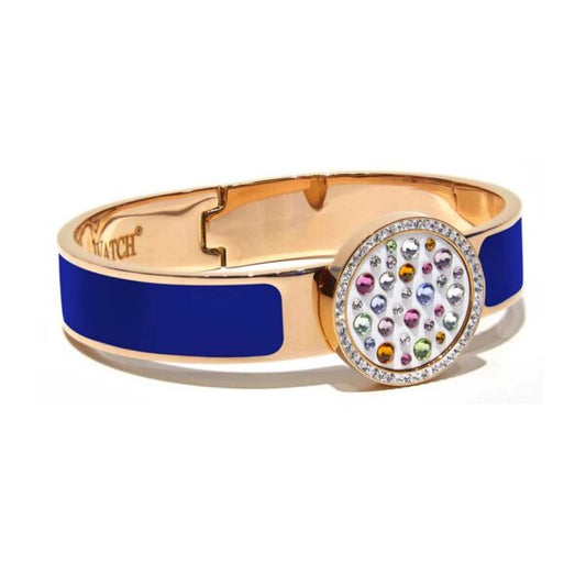 MultiJoy – Bracciale Classic Oro Rosa e Smalto Blu