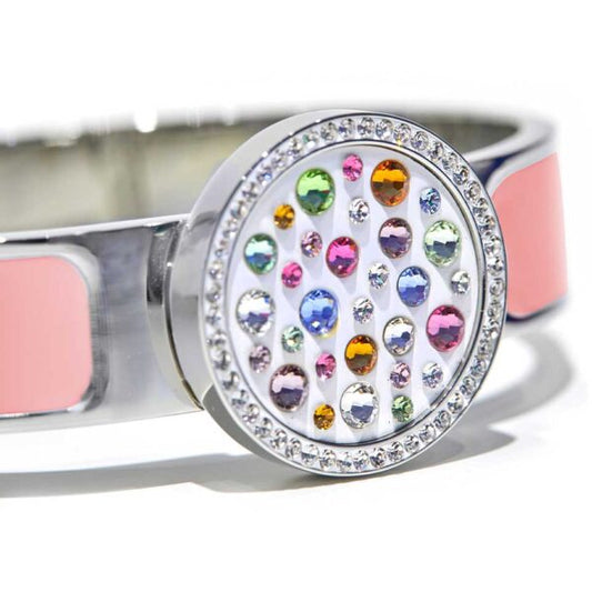 MultiJoy – Bracciale Classic Argentato e Smalto Rosa