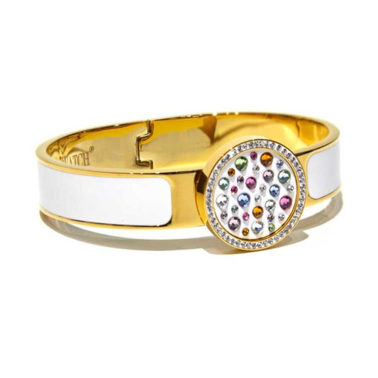 Capri Watch – Bracciale MultiJoy Classic Oro / Smalto Bianco (Ref. 5638-00)