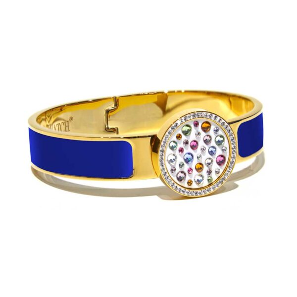 MultiJoy – Bracciale Classic Oro Giallo e Smalto Blu