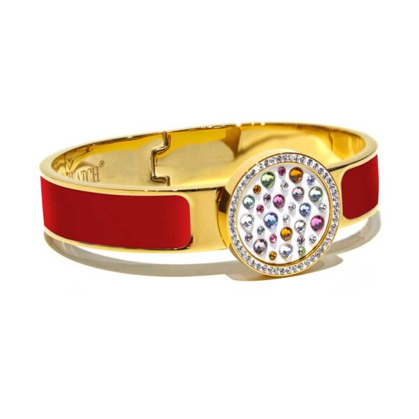 Capri Watch – Bracciale MultiJoy Classic Oro / Smalto Rosso (Ref. 5638-30)
