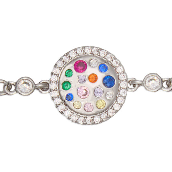 Capri Watch – Bracciale MultiJoy Ciondolo Multicolore Silver (Ref. 5845-03)