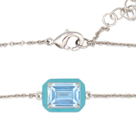 Capri Watch – Bracciale MultiJoy Pietra Azzurra Silver (Ref. 5871-03)