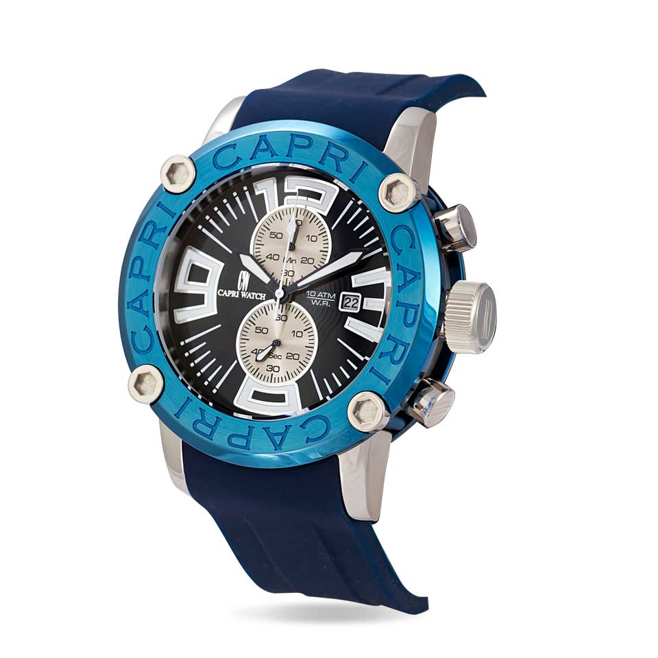 Capri Watch – Chrono 4 Rocks Over Blu (Ref. 4724)