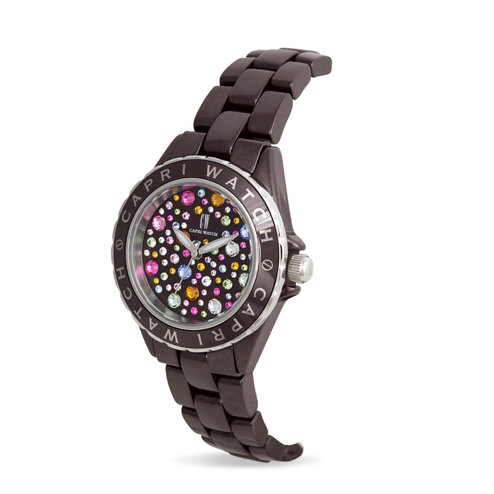 Capri Watch – Orologio Ceramic Multijoy Brown CapriCapri (Ref. 5455)
