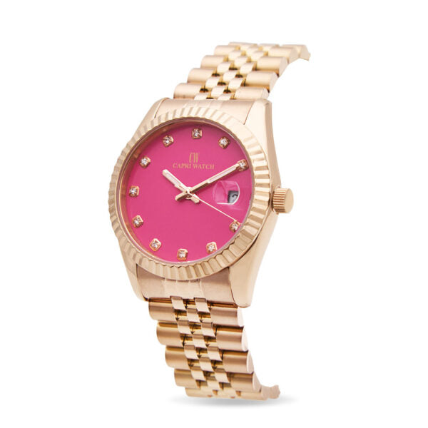 Capri Watch - Orologio Eternity 36 Rosè Fuchsia