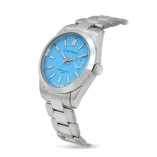 Capri Watch – Orologio Glamour 39 Limited Edition Blue Baby (Ref. 6131-43)
