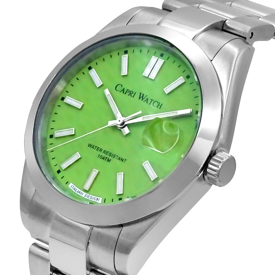 Capri Watch – Orologio Glamour 39 Limited Edition Light Green (Ref. 6131-52)