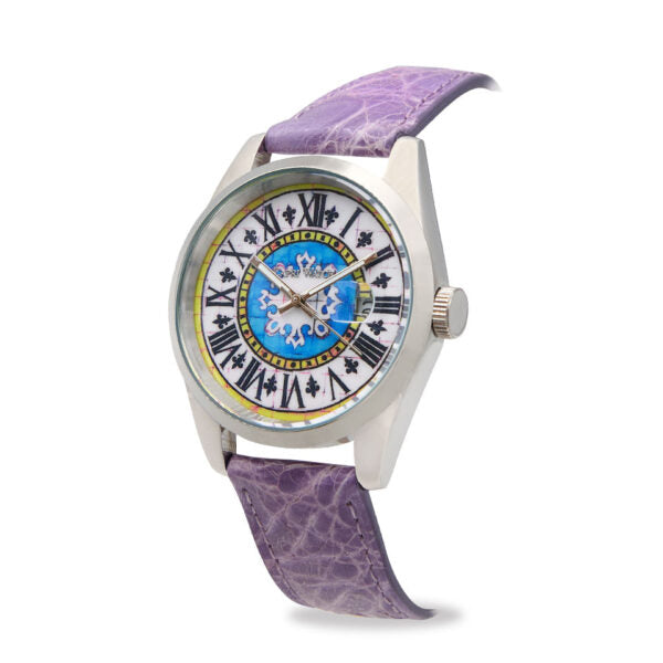 Capri Watch - Orologio Glamour First 40 Crocodile Purple