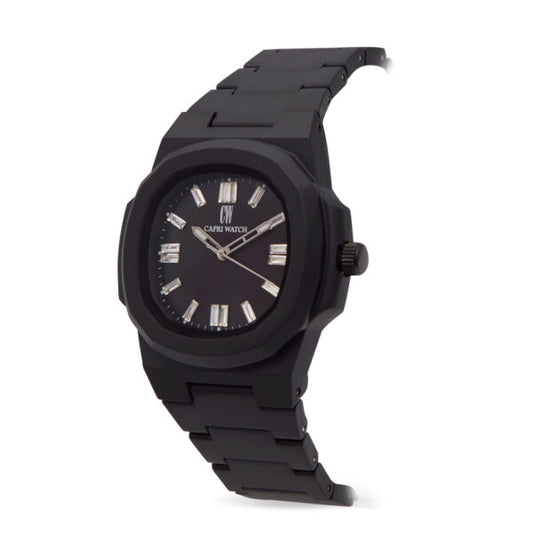 Capri Watch - Orologio Rainbow Crystal 38 Black