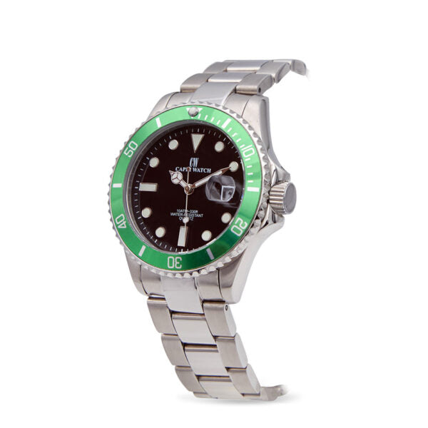 Capri Watch - Orologio Sub Capri 40 Black-Green