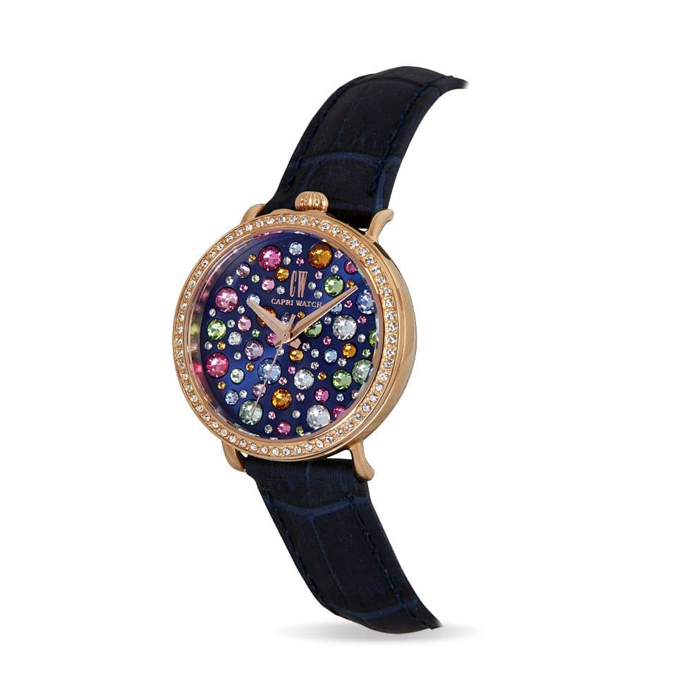 Capri Watch – Orologio Retrò Mini StormColor Blu Navy (Ref. 5391)