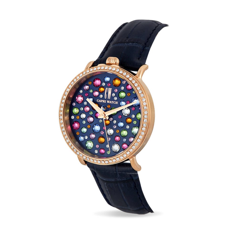 Capri Watch – Orologio Retrò Multijoy Blu Navy (Ref. 5382)