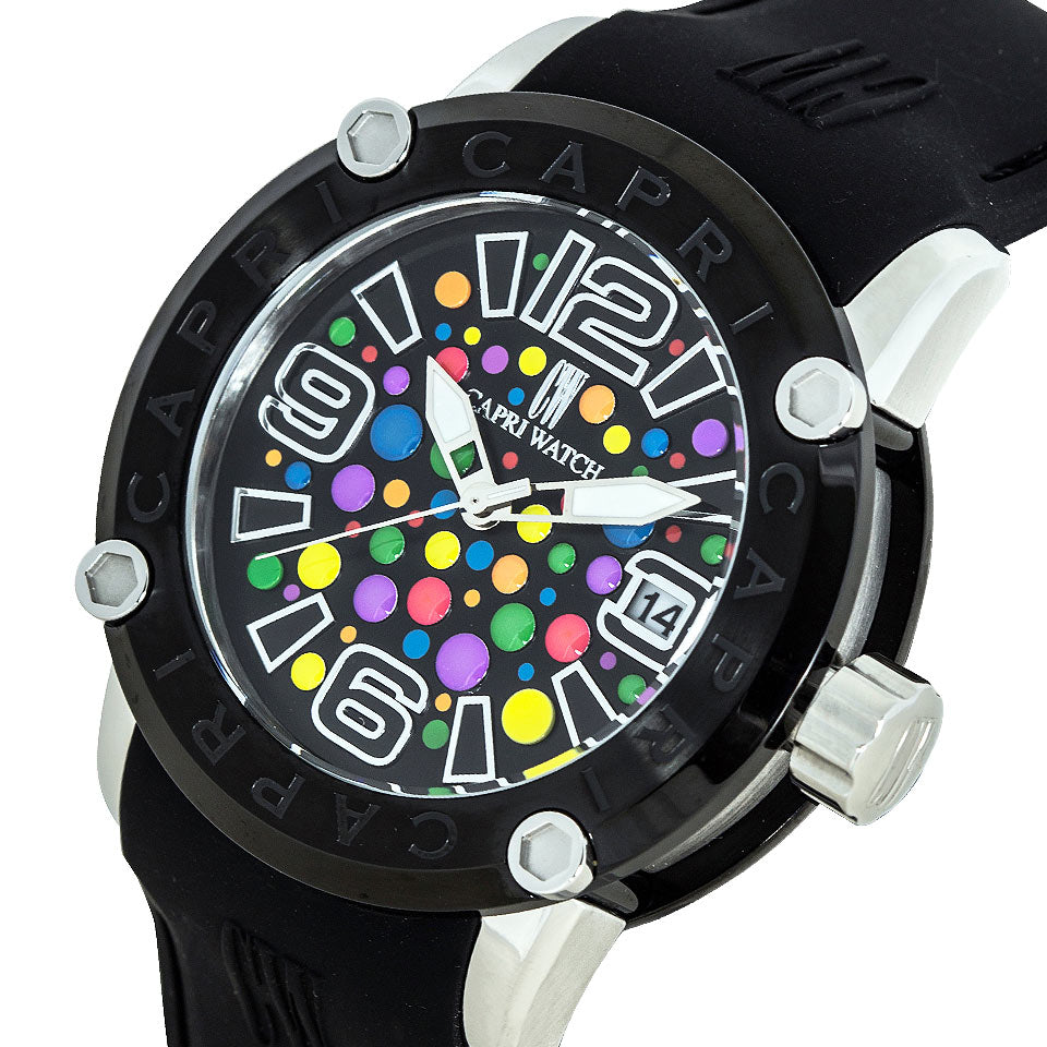 Capri Watch – Orologio Rocks Circles Black (Ref. 5279)