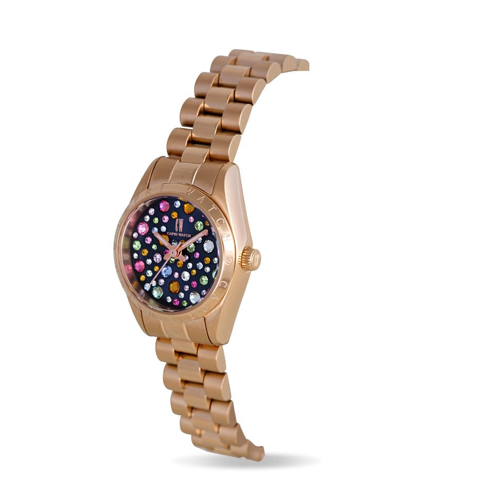Capri Watch – Orologio Sub MultiJoy Blu Rose Gold (Ref. 5433)