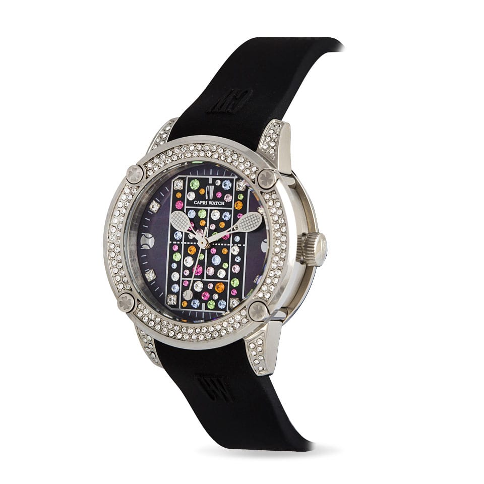 Capri Watch – Orologio Tennis Lady MultiJoy Black (Ref. 5458)
