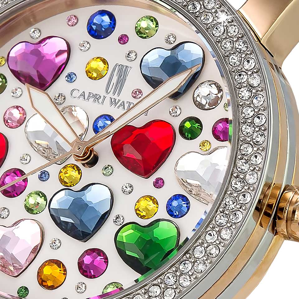 Capri Watch – Orologio XX Multijoy Colored Hearts (Ref. 5326)