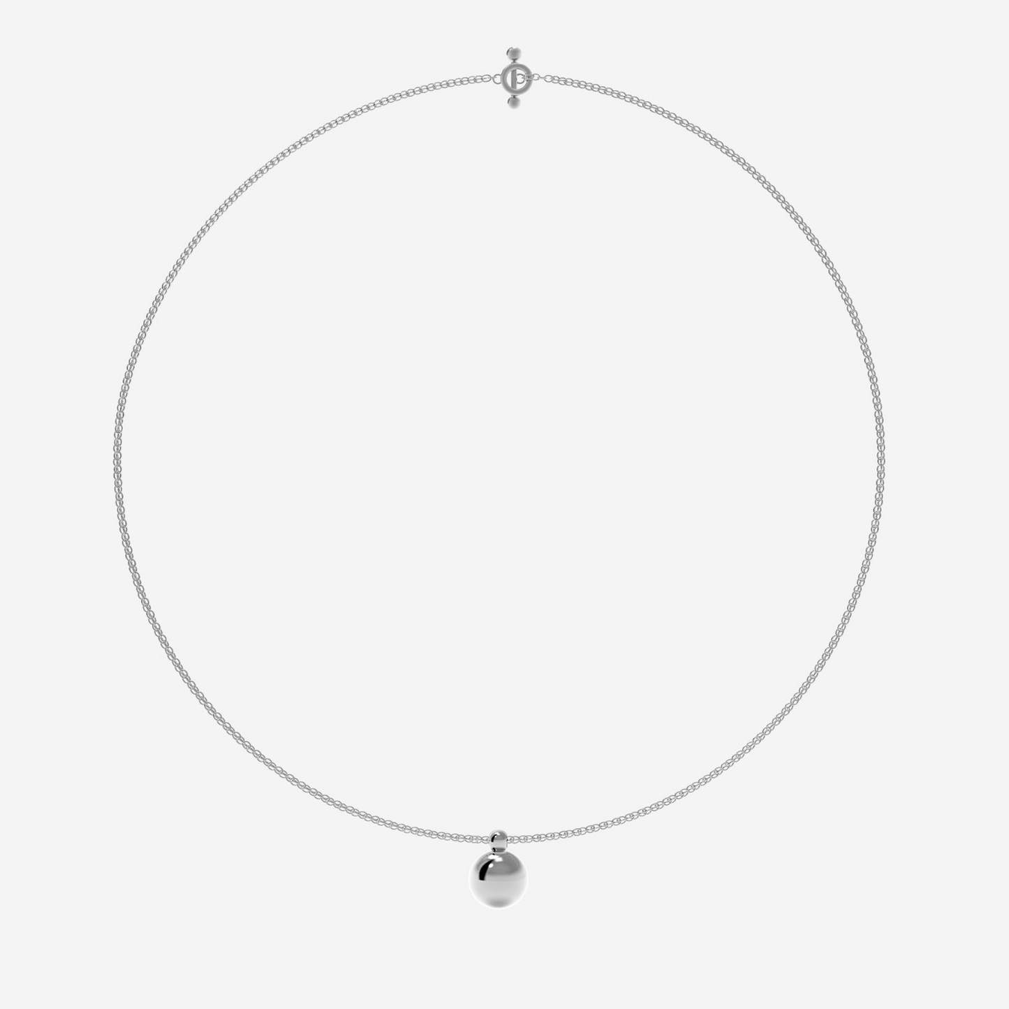 Pianegonda – Collana con Pendente Sfera in Argento 925 (Ref. PSON24)