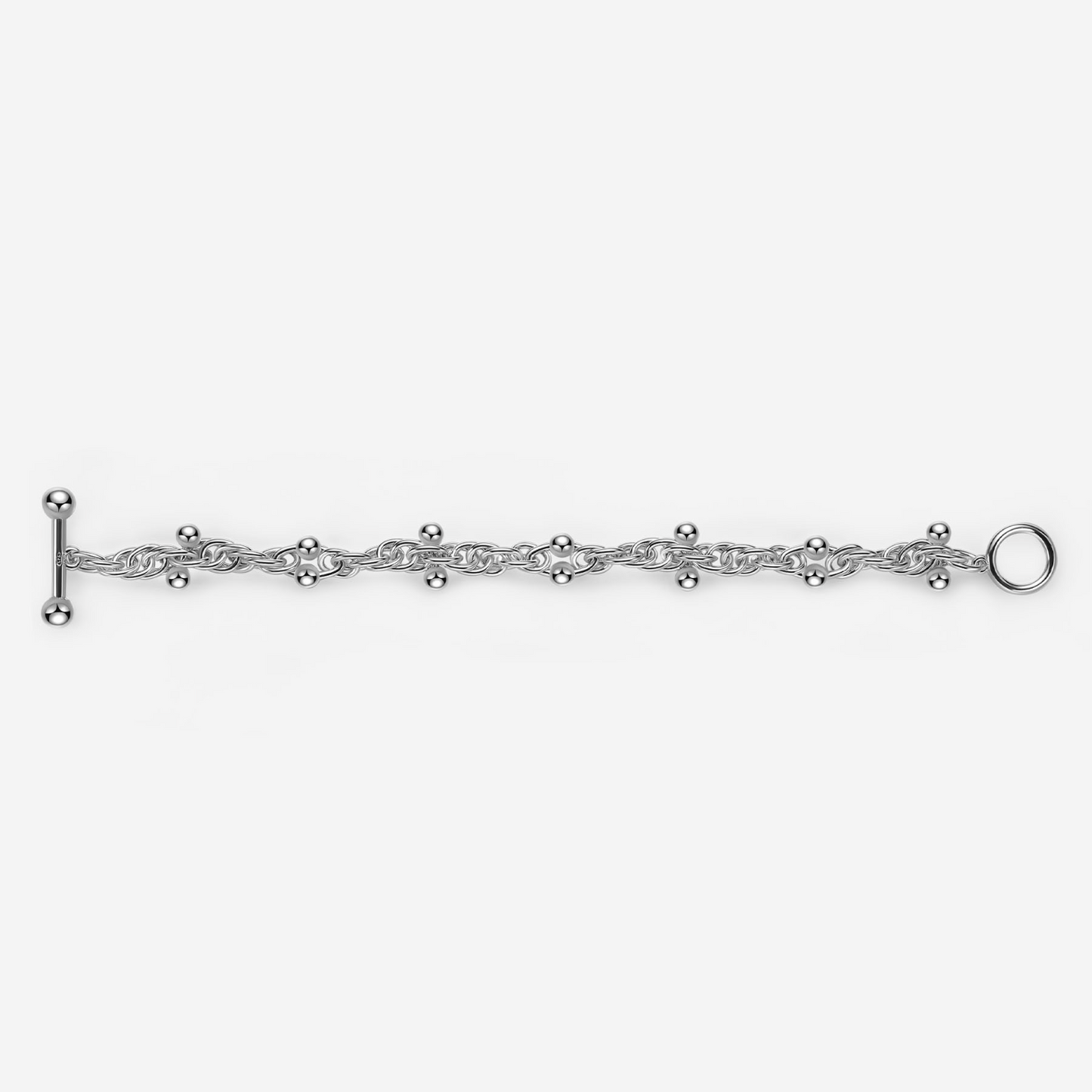 Pianegonda – Bracciale Assoluto a Maglia Intrecciata in Argento 925 (Ref. PSOB41)