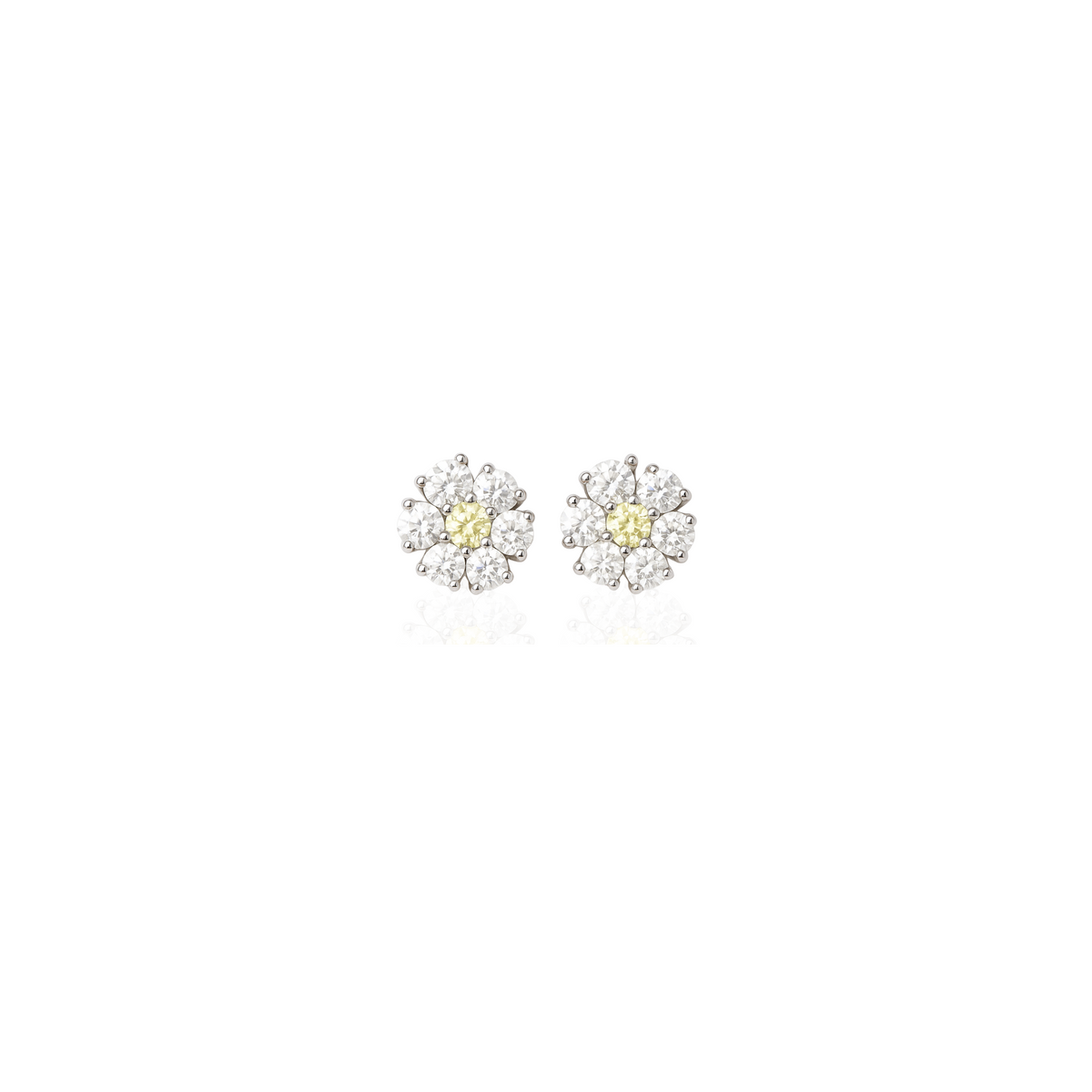 Orecchini Margherita con Zirconi Swarovski in Argento 925