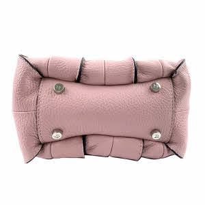 CAPRI WATCH - Borsa "Marta" Pink realizzata in pelle “pieno fiore” di vitello con stampa "Alce”, foderata internamente in pelle scamosciata, con tracolla - 5777 04