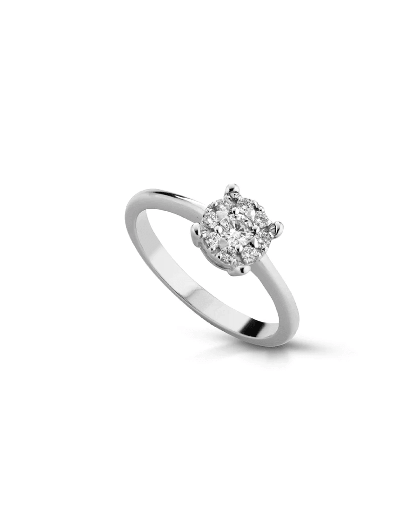 Anello Magic in Oro 18 Kt e Diamanti Naturali