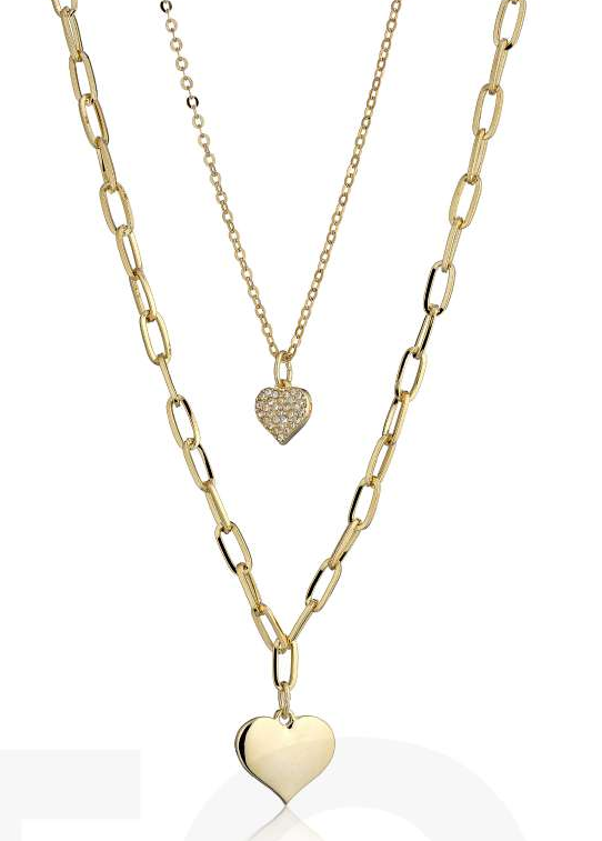 MeWo – Collana Doppia Cuore