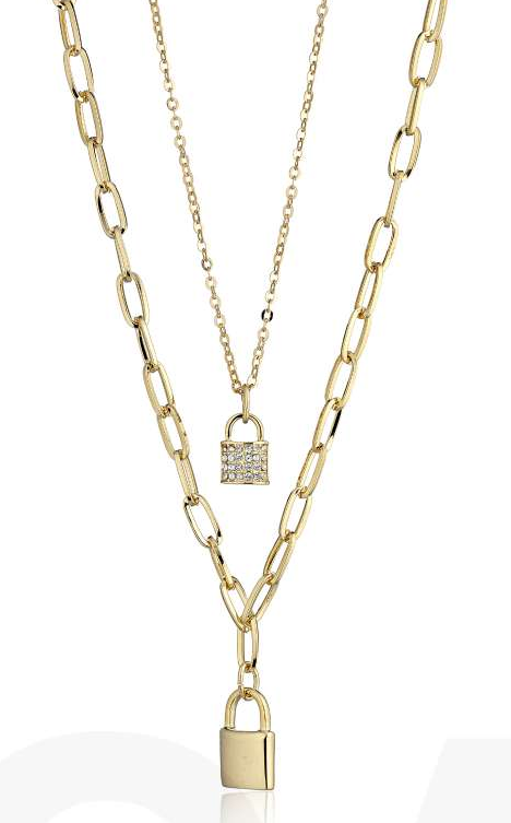 MeWo – Collana Doppia Lucchetto