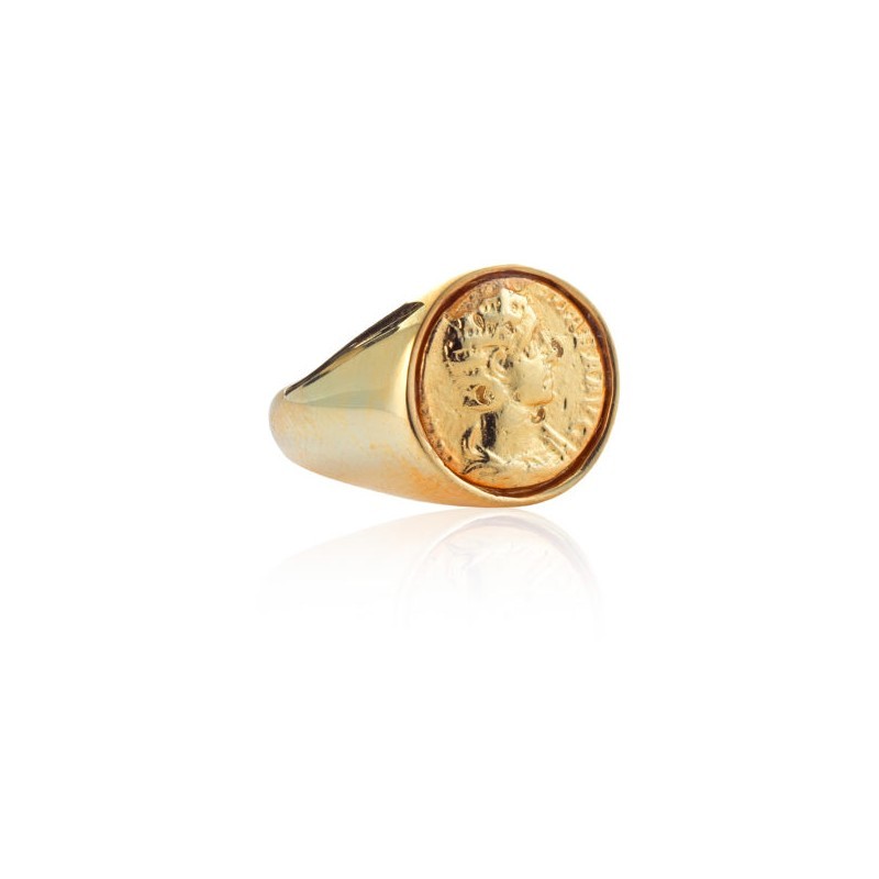 Dollar Ring for pinky - The Writings of Love