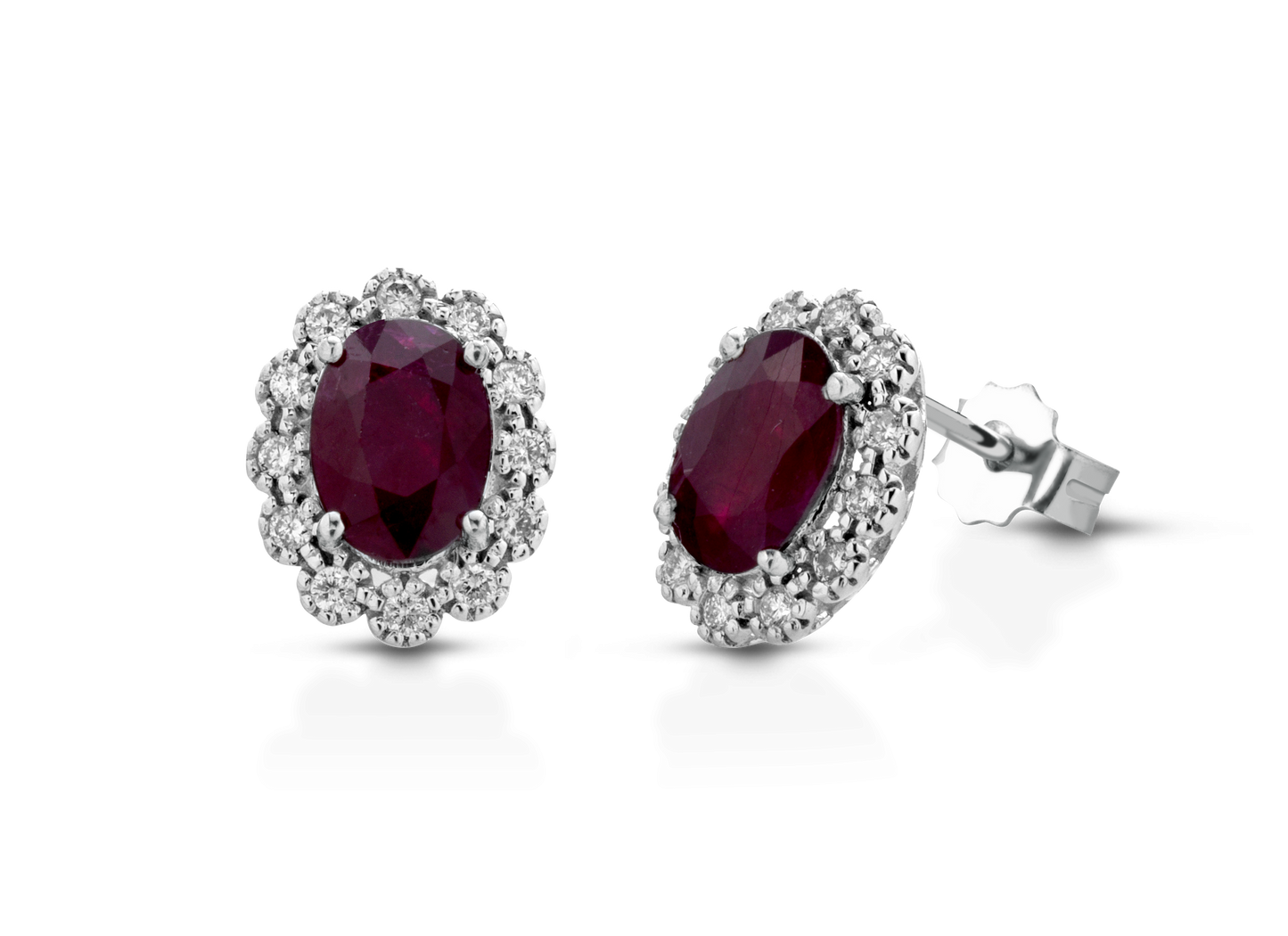 Ruby earrings Fox collection