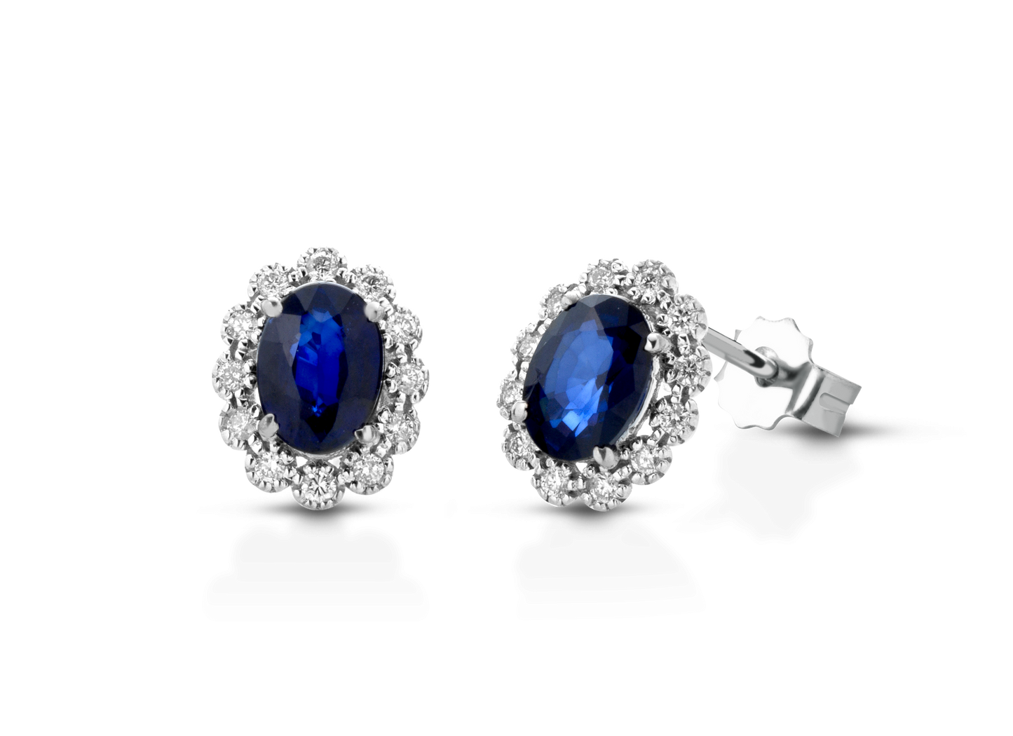 Sapphire earrings Fox collection