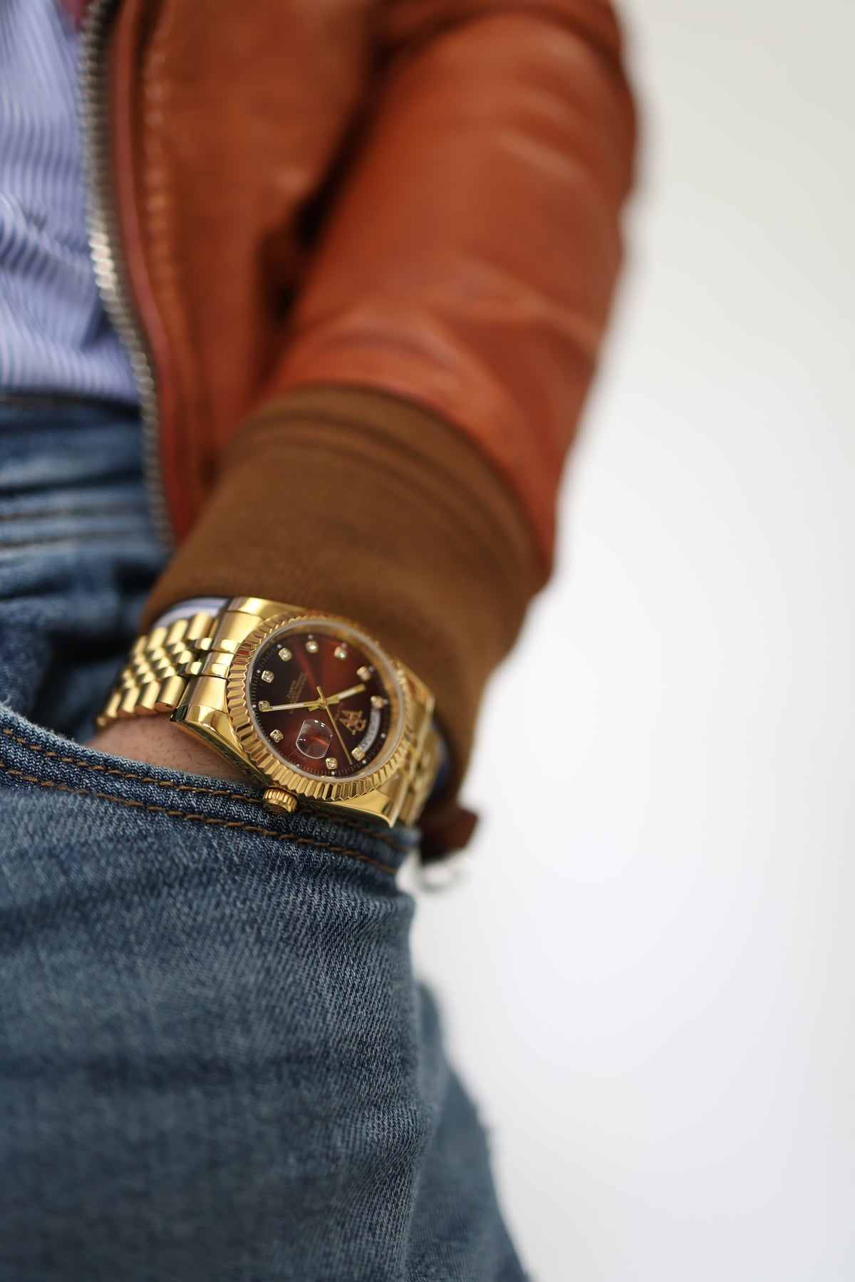 Royal Watch RW 110/BRG – Heritage Brown Chocolate – foto 3