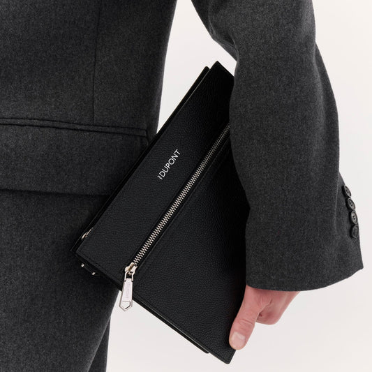 DUPONT - Pochette Classic Pelle Nera - REF: 1LG212BK1