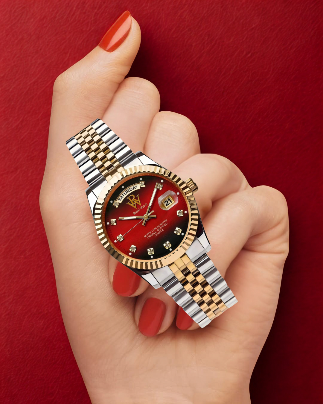 Royal Watch RW 110/R – Heritage Rosso Rubino – foto 7
