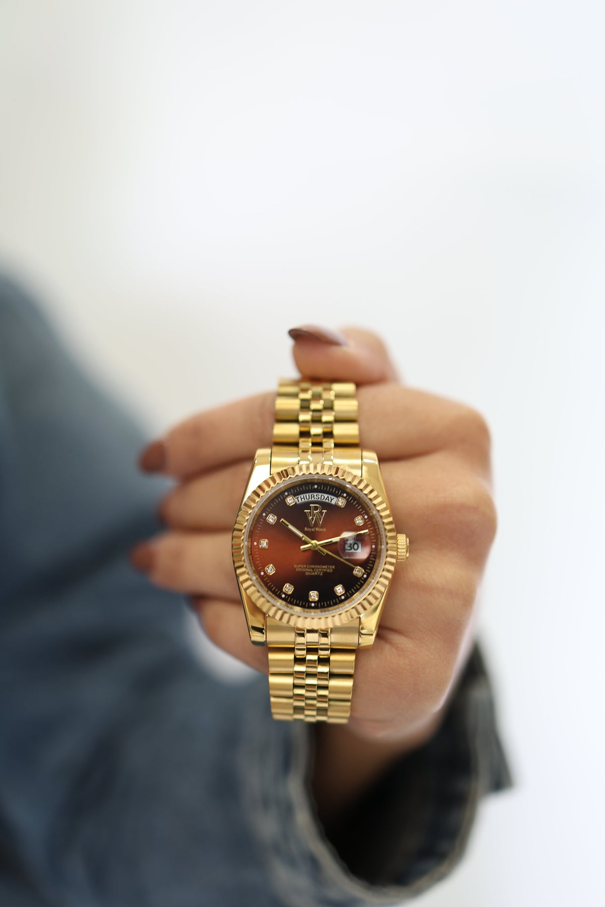 Royal Watch RW 110/BRG – Heritage Brown Chocolate – foto 6